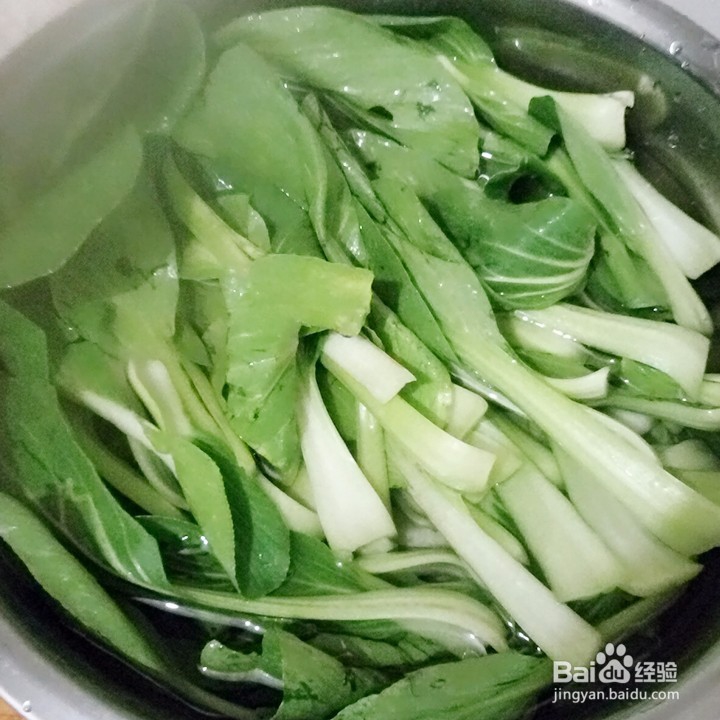 牛杂炒油菜的家常做法
