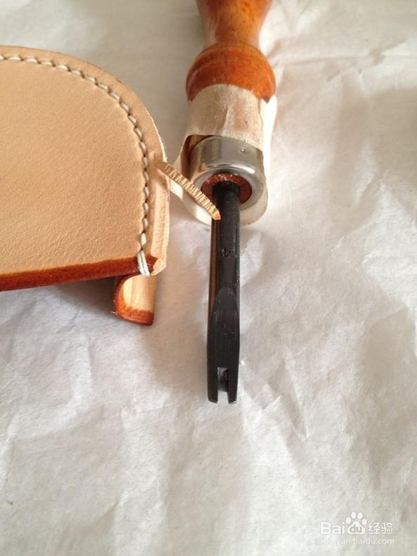 手工牛皮包制作教程