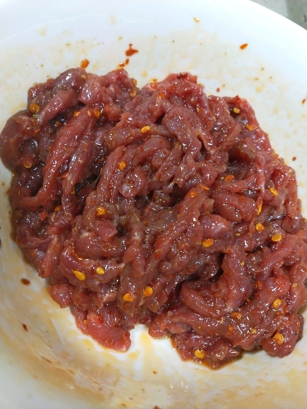 尖椒仔姜牛肉丝
