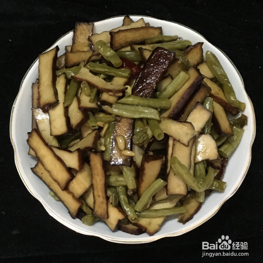 酸豆角炒卤豆干怎么做好吃?
