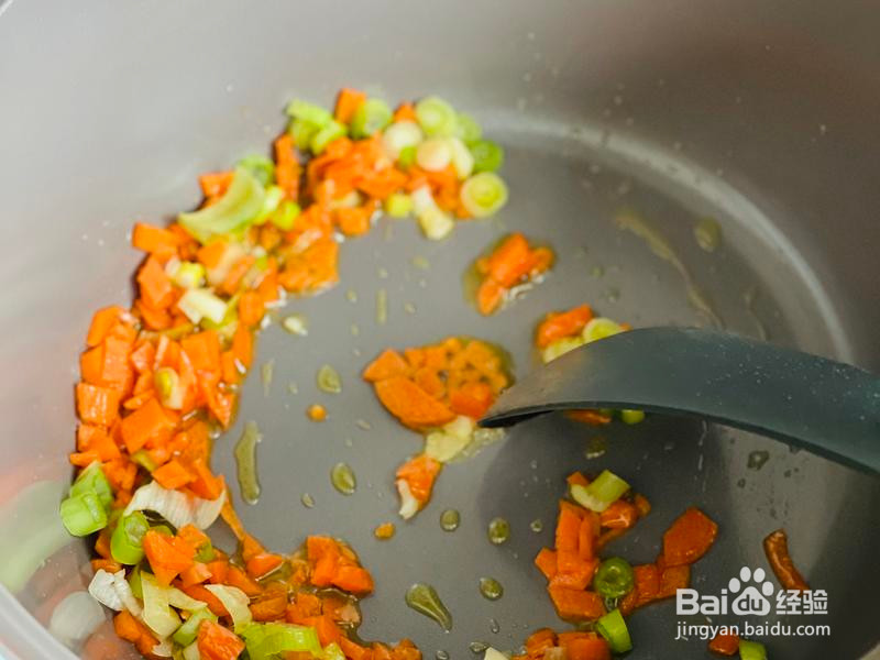 超级简单菠菜猪肝粥的做法