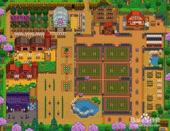 星露谷物语怎样布局才好看