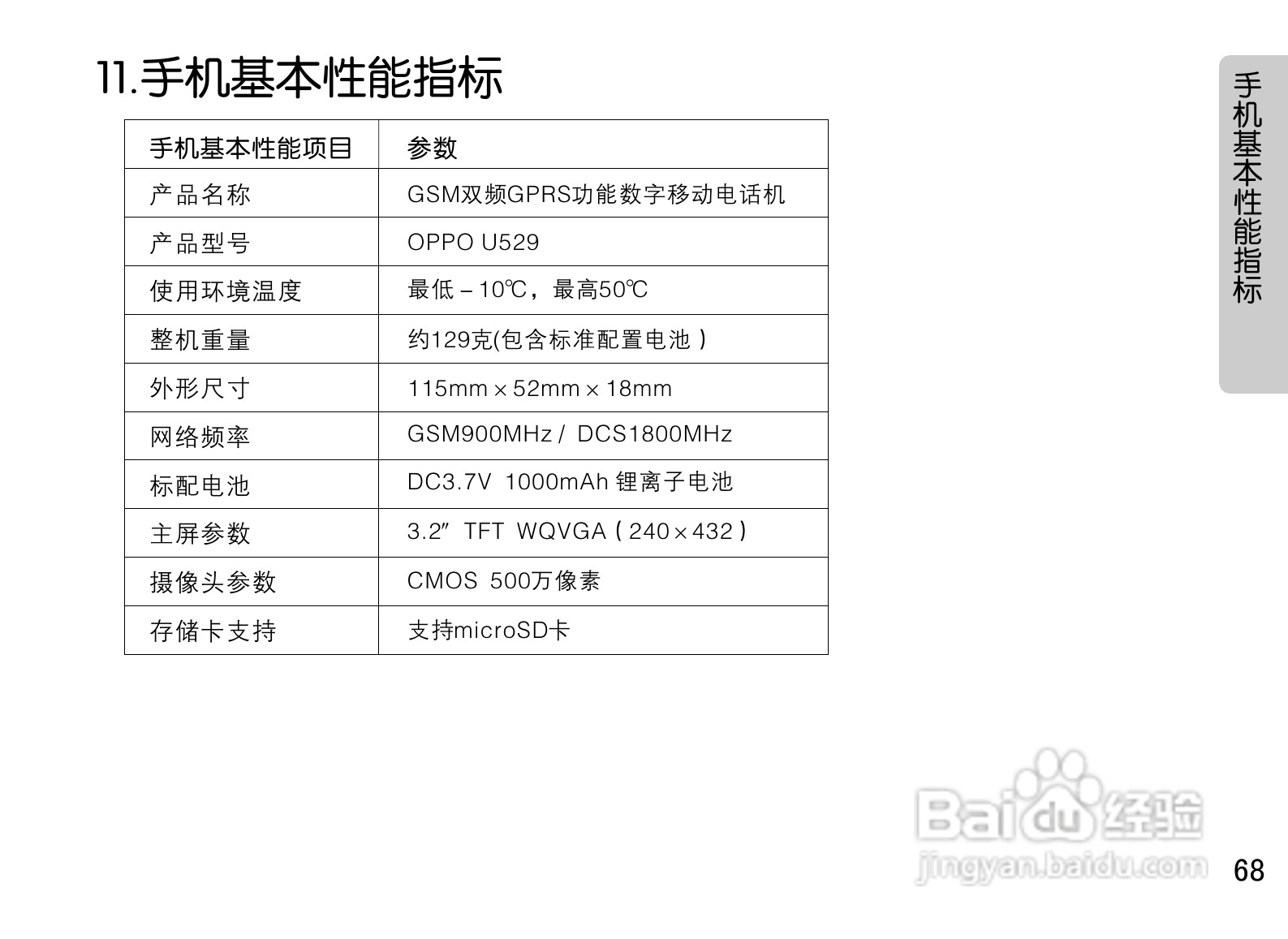 OPPO U529手机使用说明书:[7]