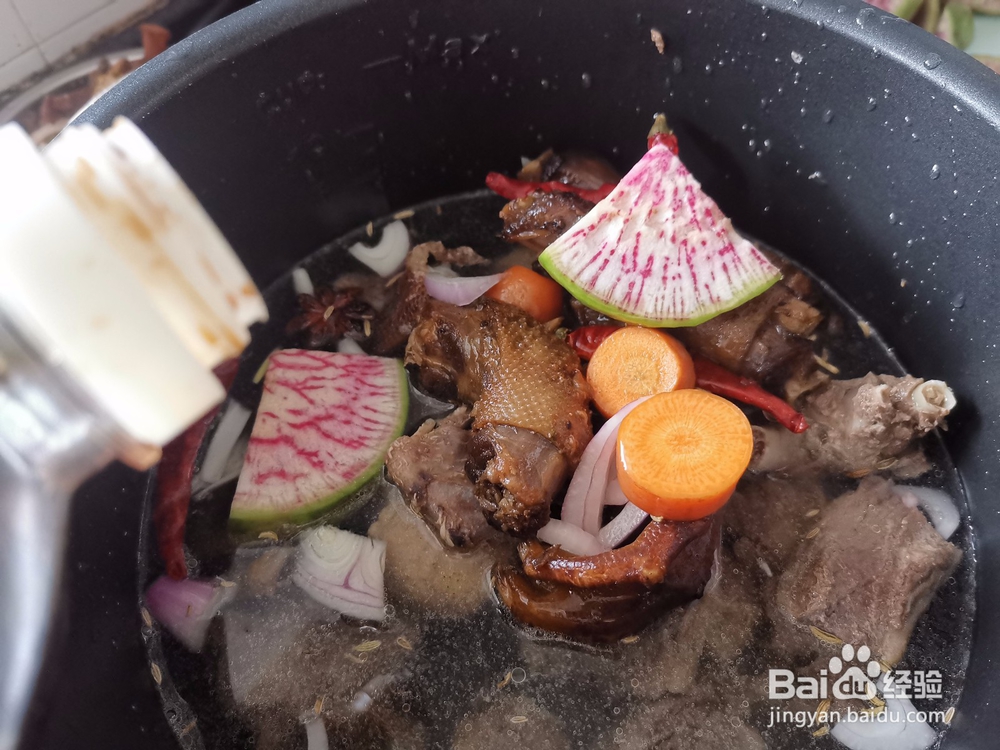 高压锅炖鹅肉