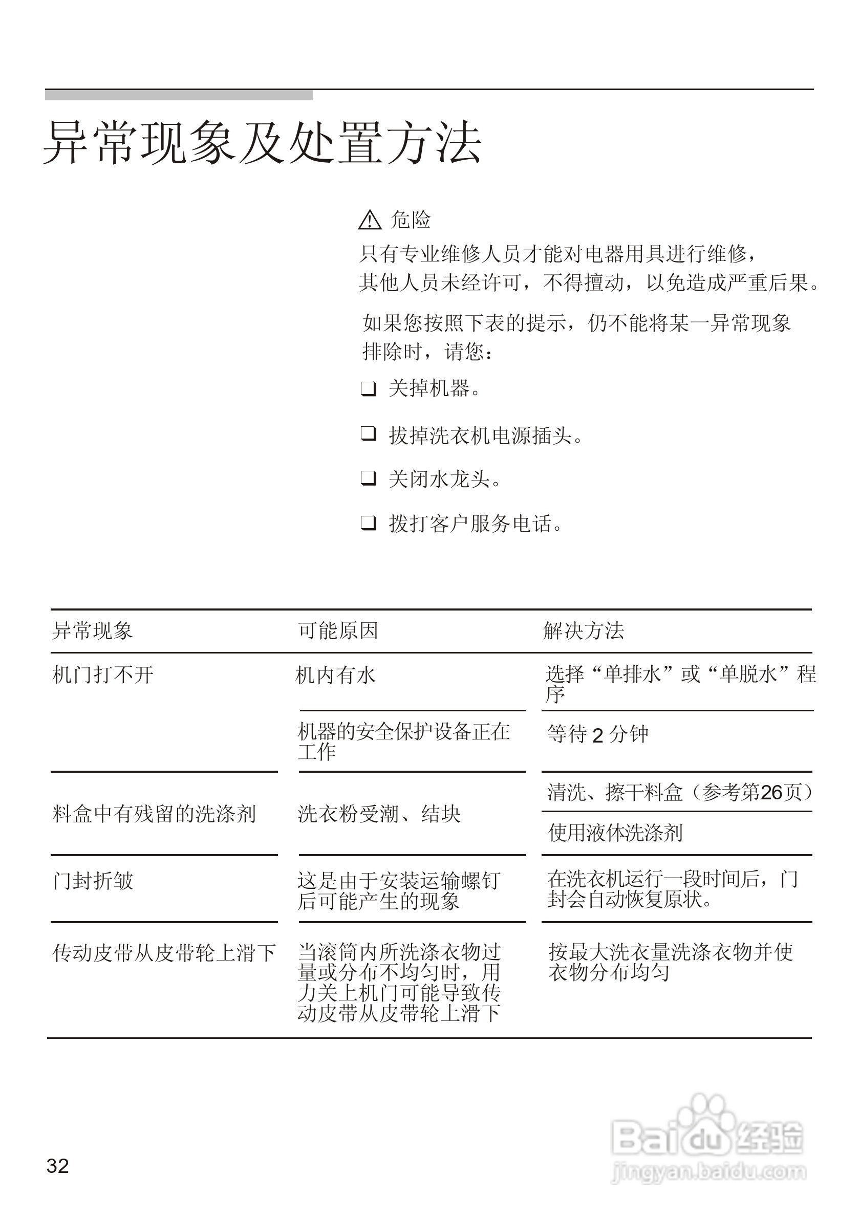 西门子Silver2208XS洗衣机使用说明书:[4]