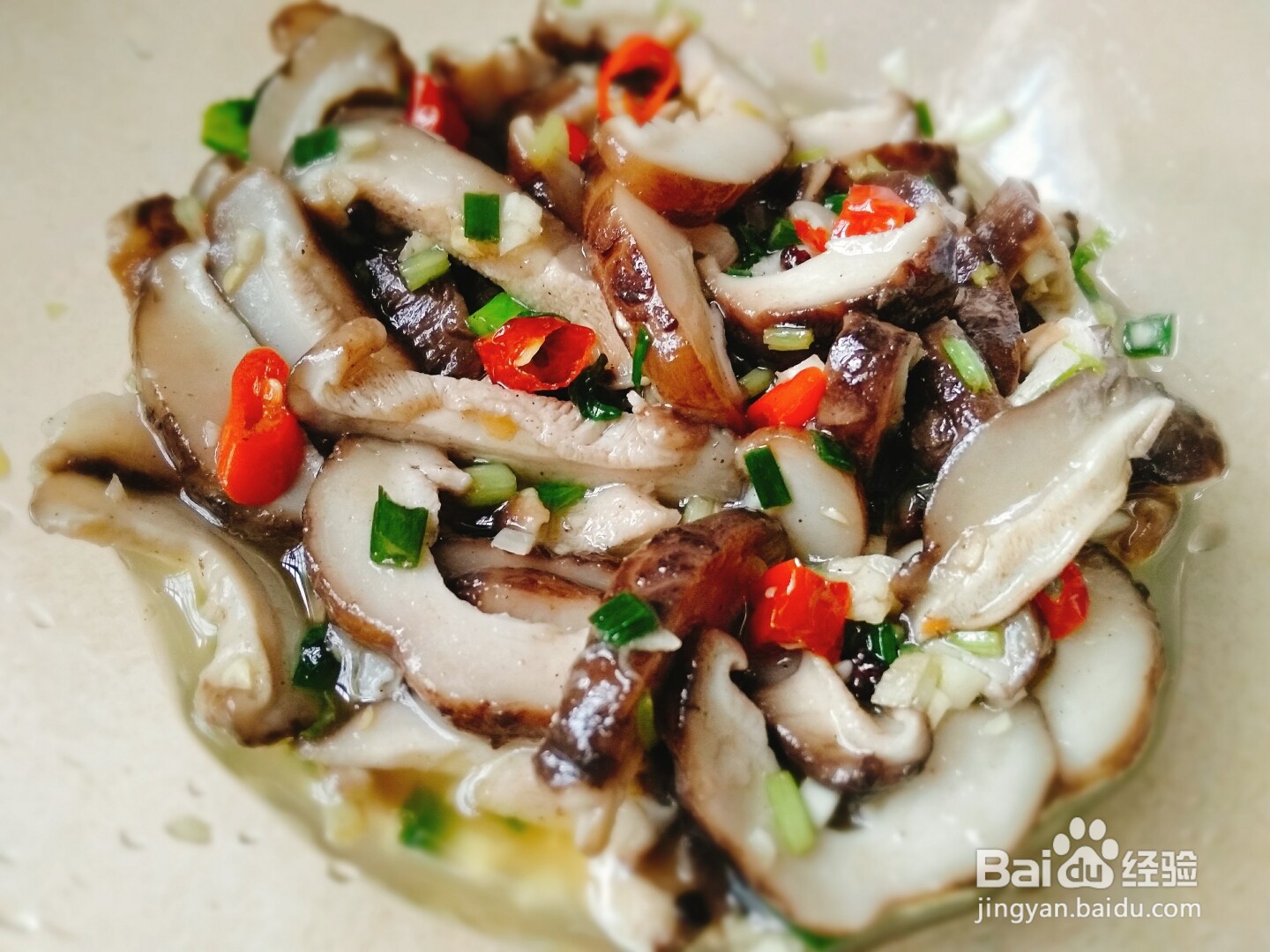 香菇凉拌的做法