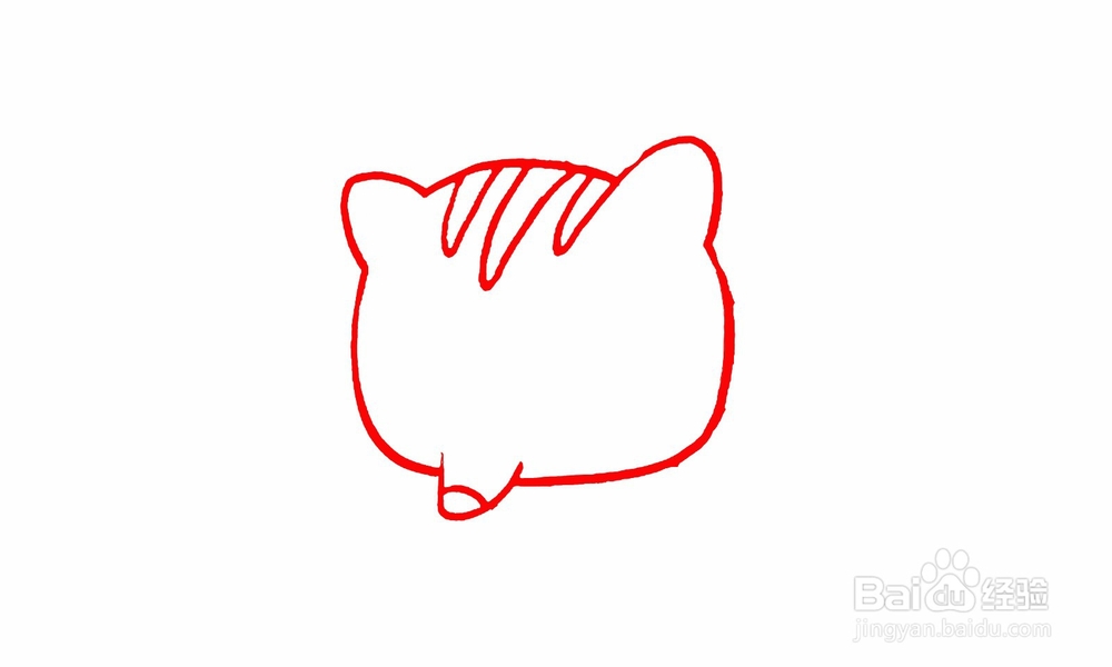 简笔画狐狸怎么画