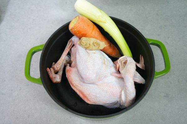 胡萝卜鸡汤&酸辣鸡块