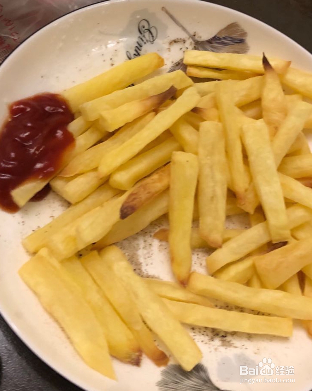 健康美味的原味烤土豆