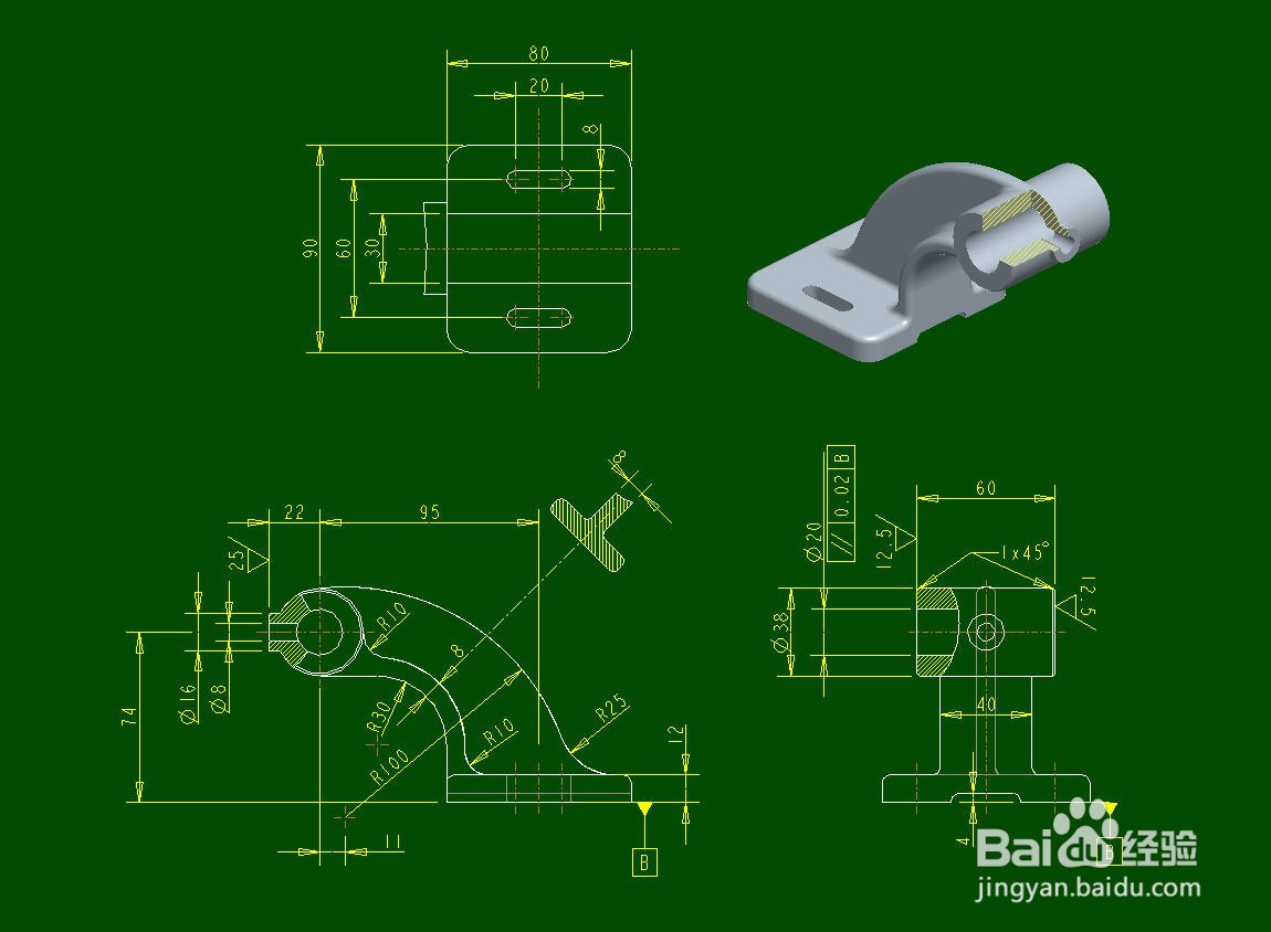 ProE5.0工程图尺寸标注方法