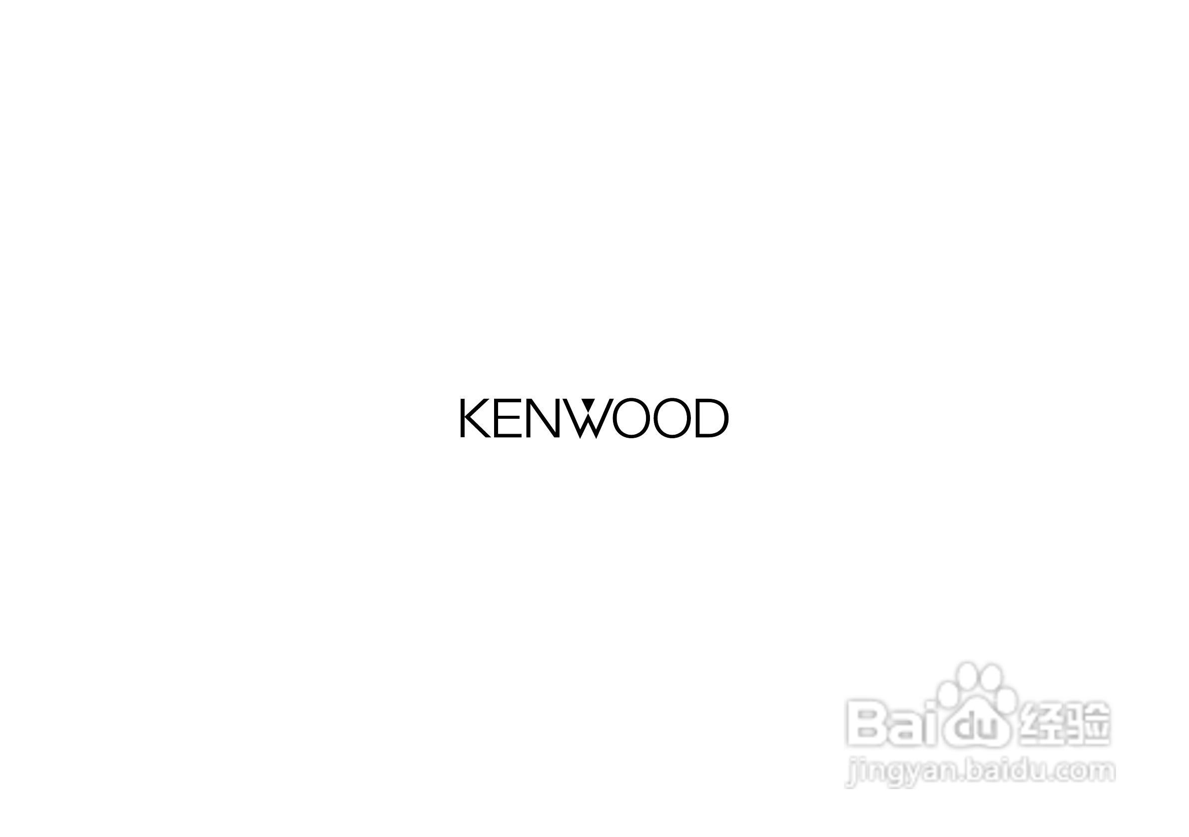 KENWOOD KRC-569卡式接收机说明书:[3]