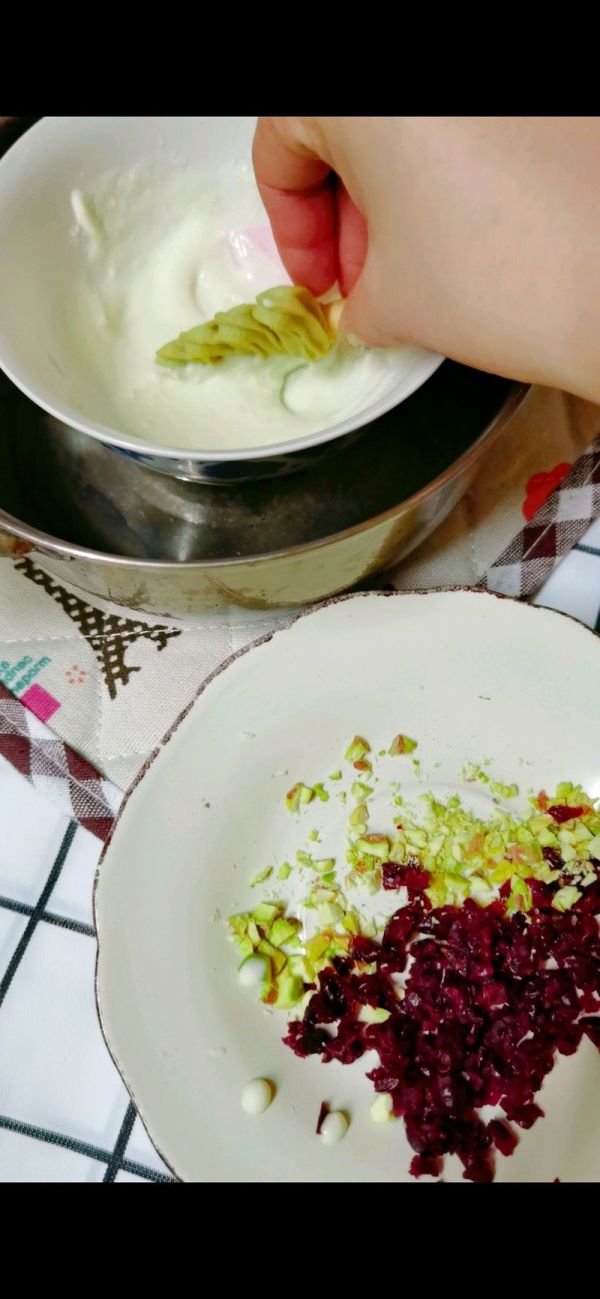 圣诞抹茶麻薯曲奇