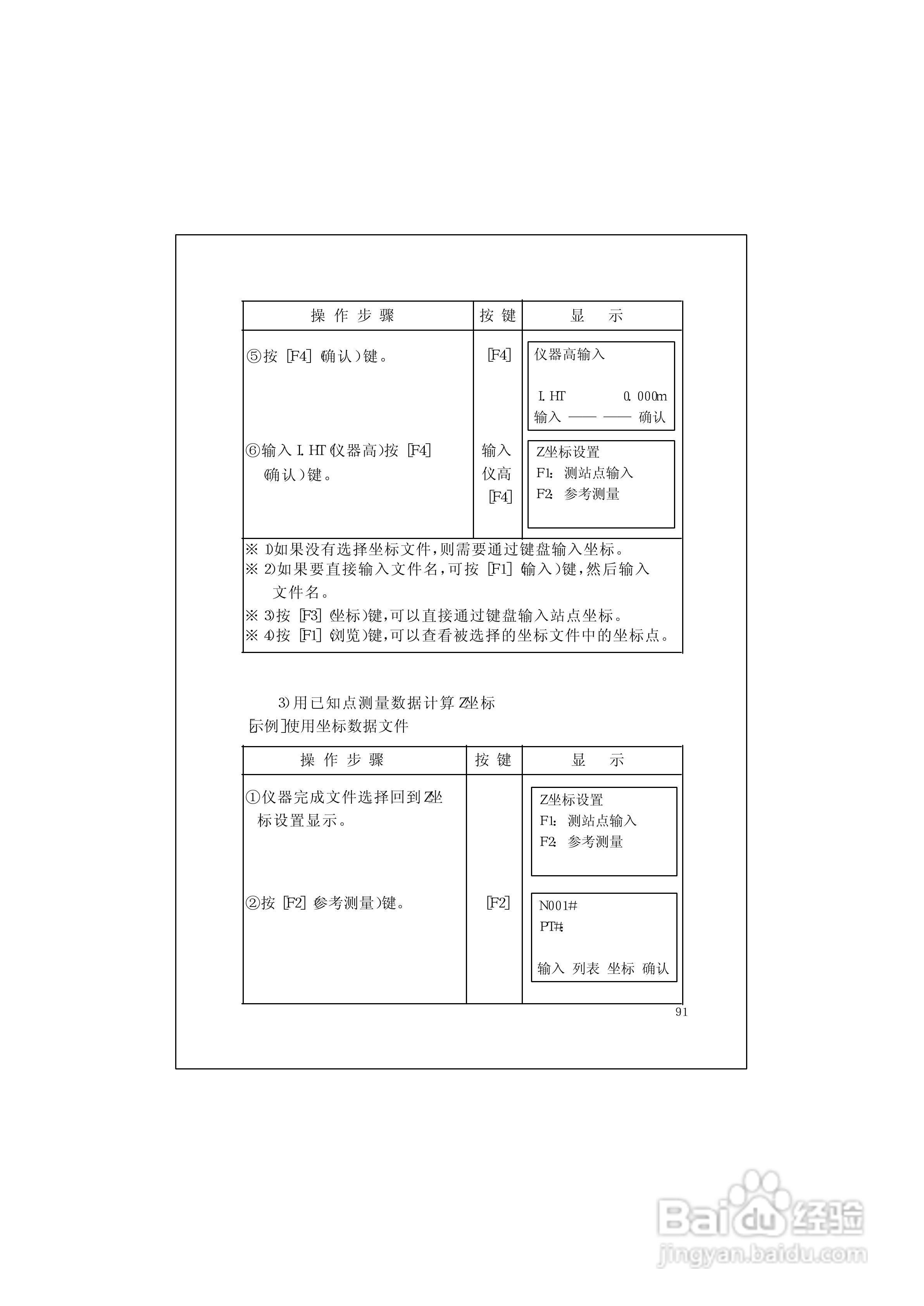 RTS600系列电子全站仪使用说明书:[11]
