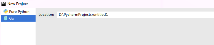 用JetBrains PyCharm IDE搭建Go语言开发环境