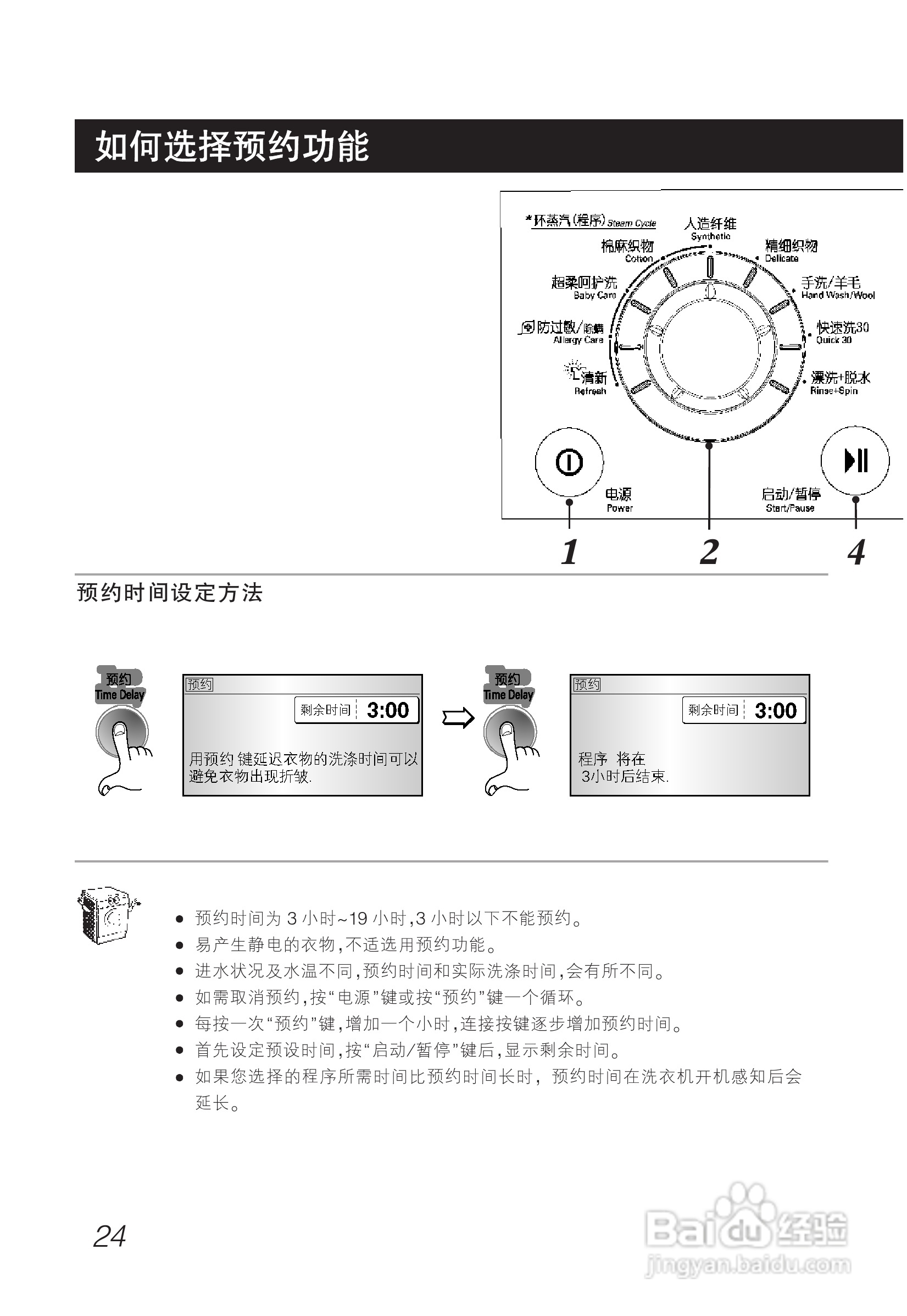 LG WD-1220AD洗衣机使用说明书:[3]
