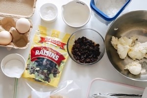 怎么做加州葡萄干乳酪蛋糕条