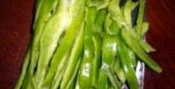 青菜椒炒鸡蛋
