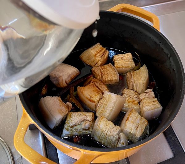 桂花鹌鹑蛋红烧肉