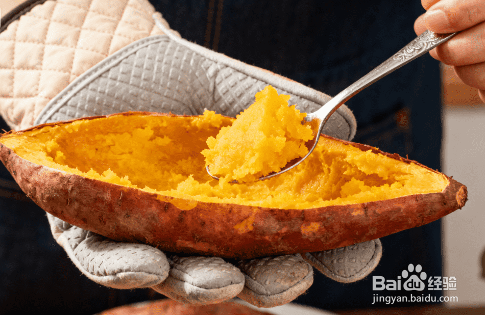 芝士焗红薯:香甜拉丝,软糯细腻,烤箱版零难度