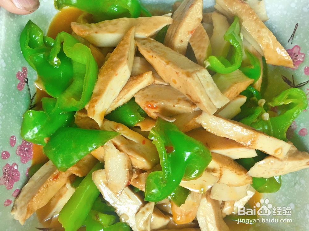 家常系列2 青椒炒豆干