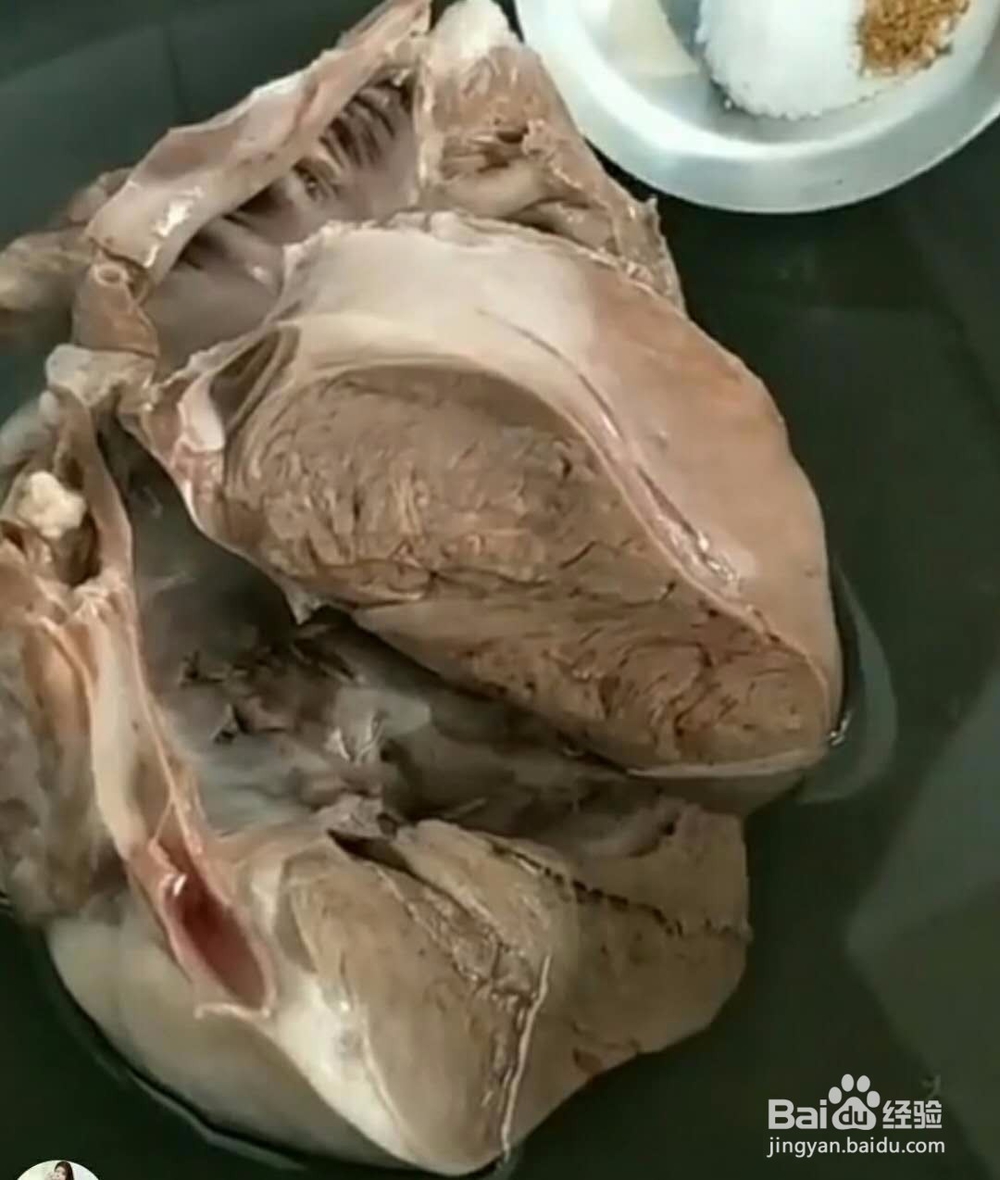 手撕猪心做法