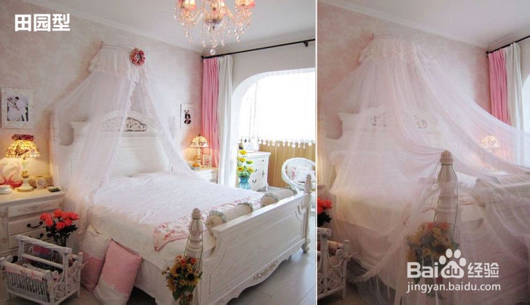 蚊帐_巧用蚊帐_1秒变超浪漫卧室