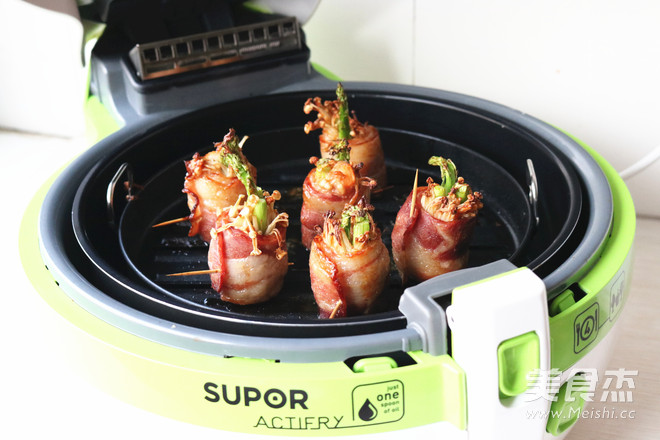 培根鲜虾卷的做法