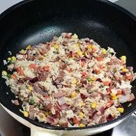 不点外卖187--什锦蔬菜培根焗饭