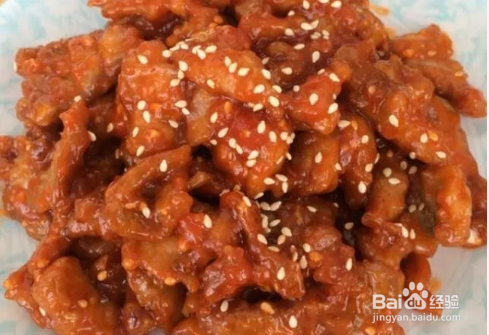 糖醋猪肉里脊,好吃到舔盘子