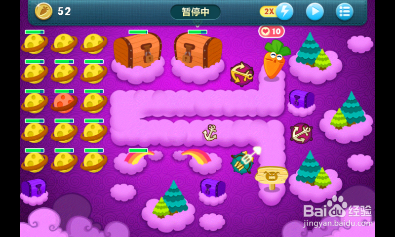 保卫萝卜挑战关37之全清金萝卜攻略