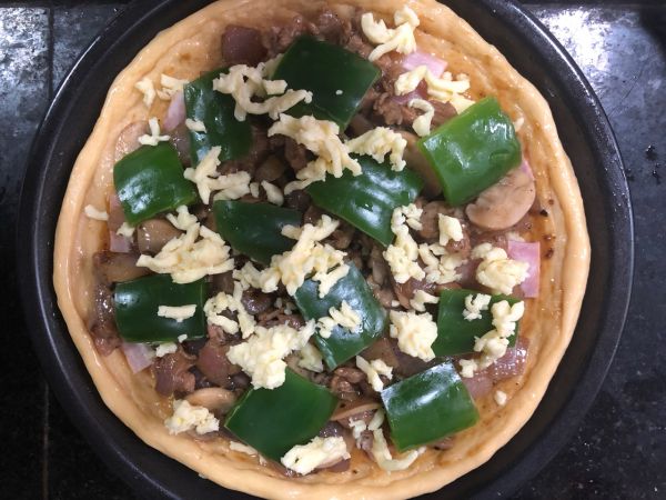 黑椒牛肉披萨(8寸)