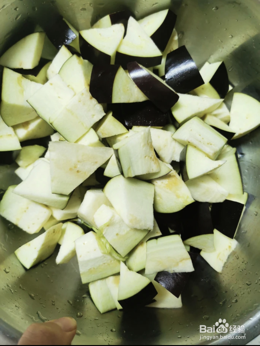 红烧茄子的制作方法