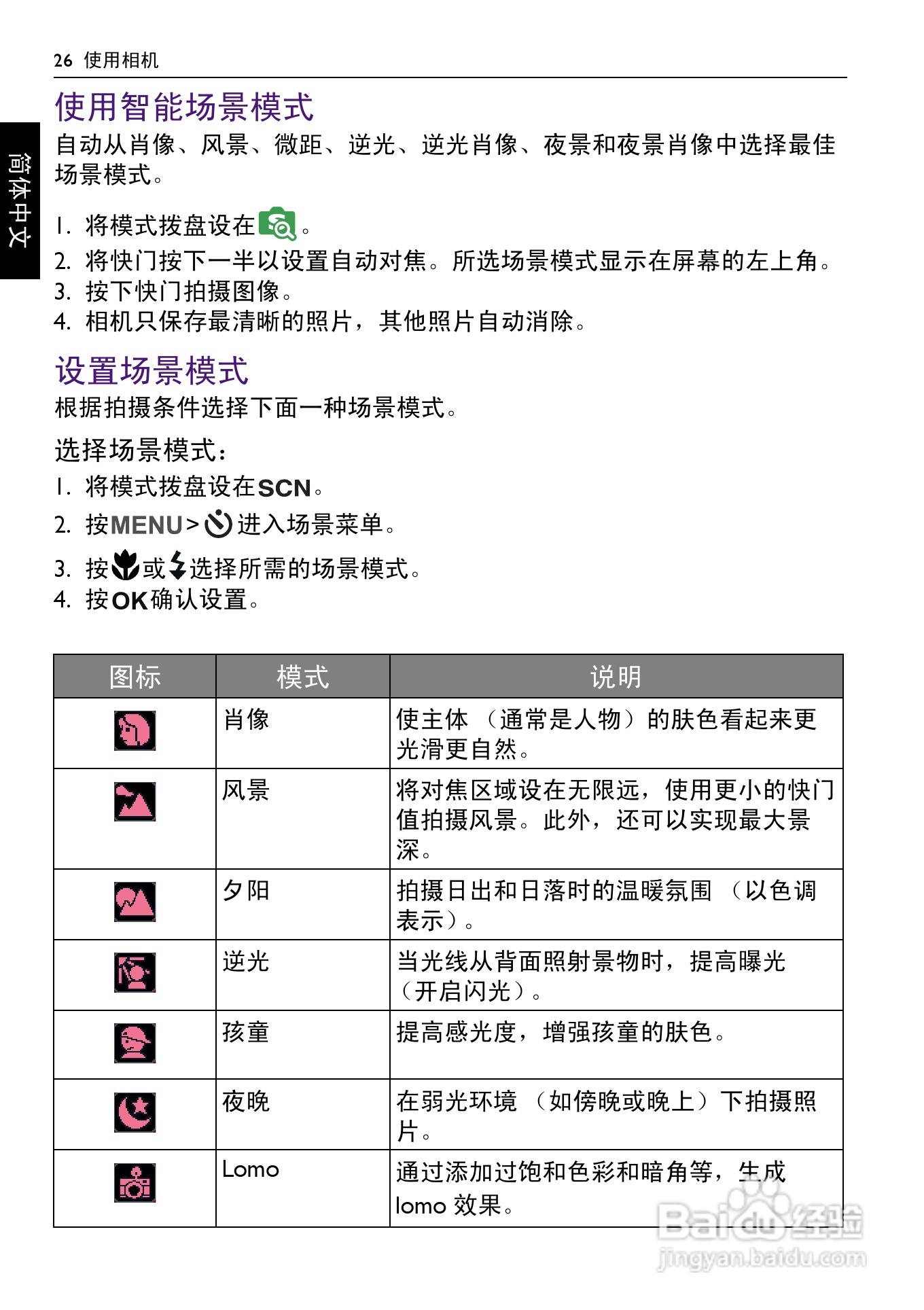 BENQ GH650数码相机说明书:[3]