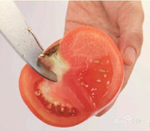 西红柿去除根蒂的正确方法
