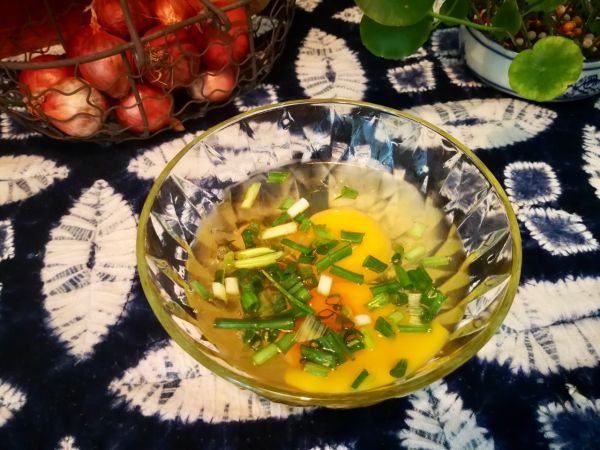 剁椒苦瓜炒鸡蛋