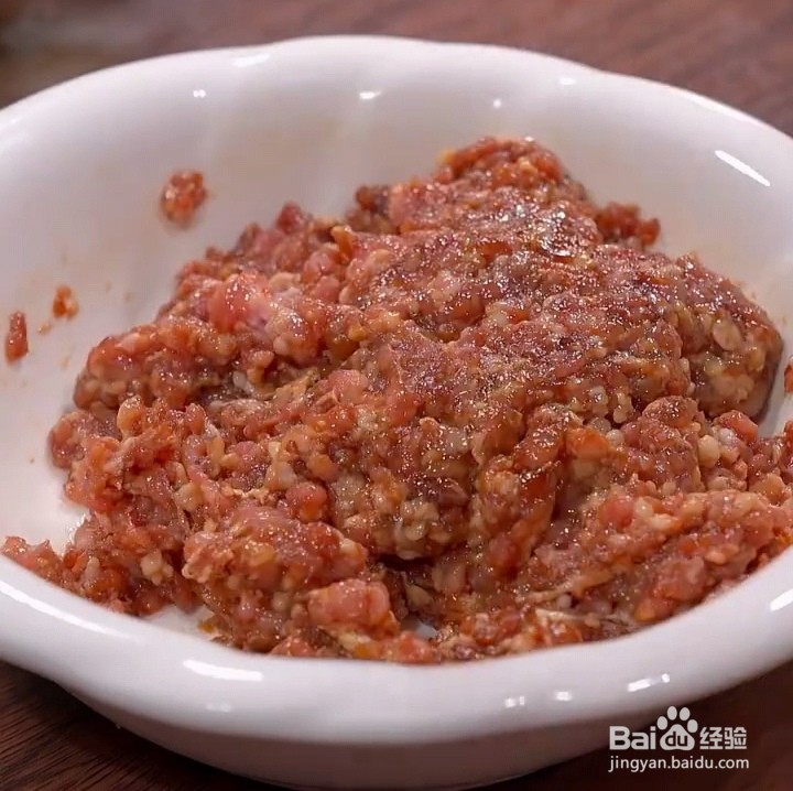 肉末炒豆角的制作方法
