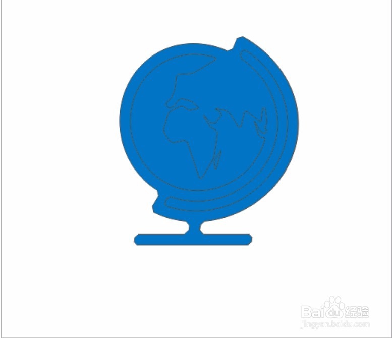 地球仪图片简笔画设计