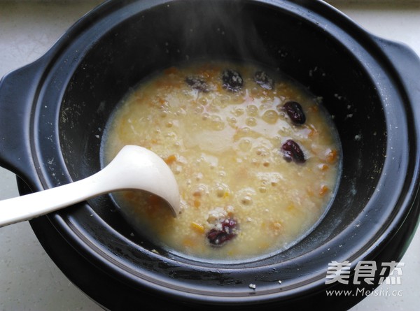 小米南瓜红枣粥