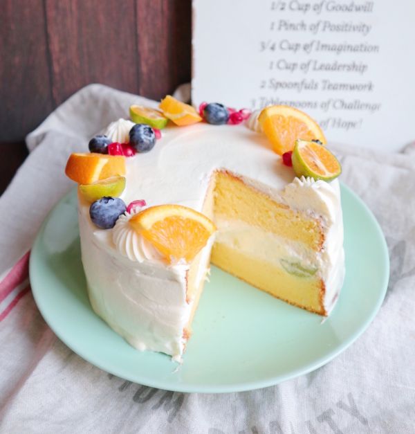 百香果奶油蛋糕