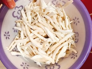好吃美味的椒盐杏鲍菇