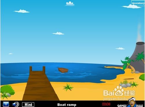 火山岛逃生小游戏怎么玩？