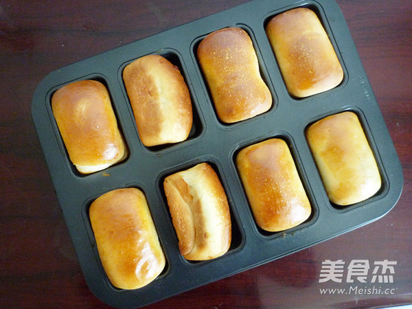 蜜豆小面包的做法