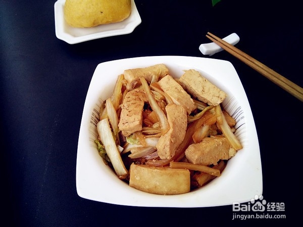 大白菜炖豆腐的做法