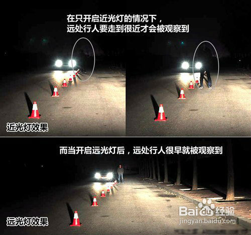 怎样正确使用远光灯
