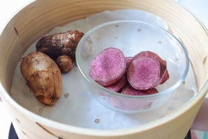 芋泥肉松三明治的做法