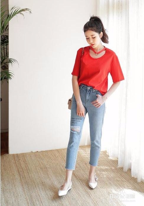 韩版T恤10款新夏季时尚穿搭法则