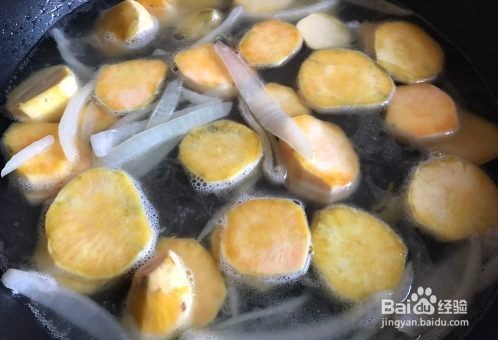 红薯浓汤怎么熬制家常教程