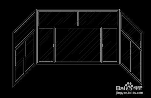 南通cad培训怎样画窗户图 百度经验