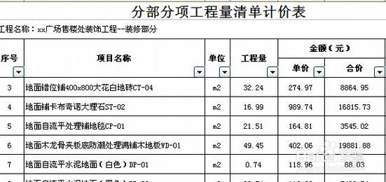 编制分部分项工程量清单有哪些地方容易遗忘