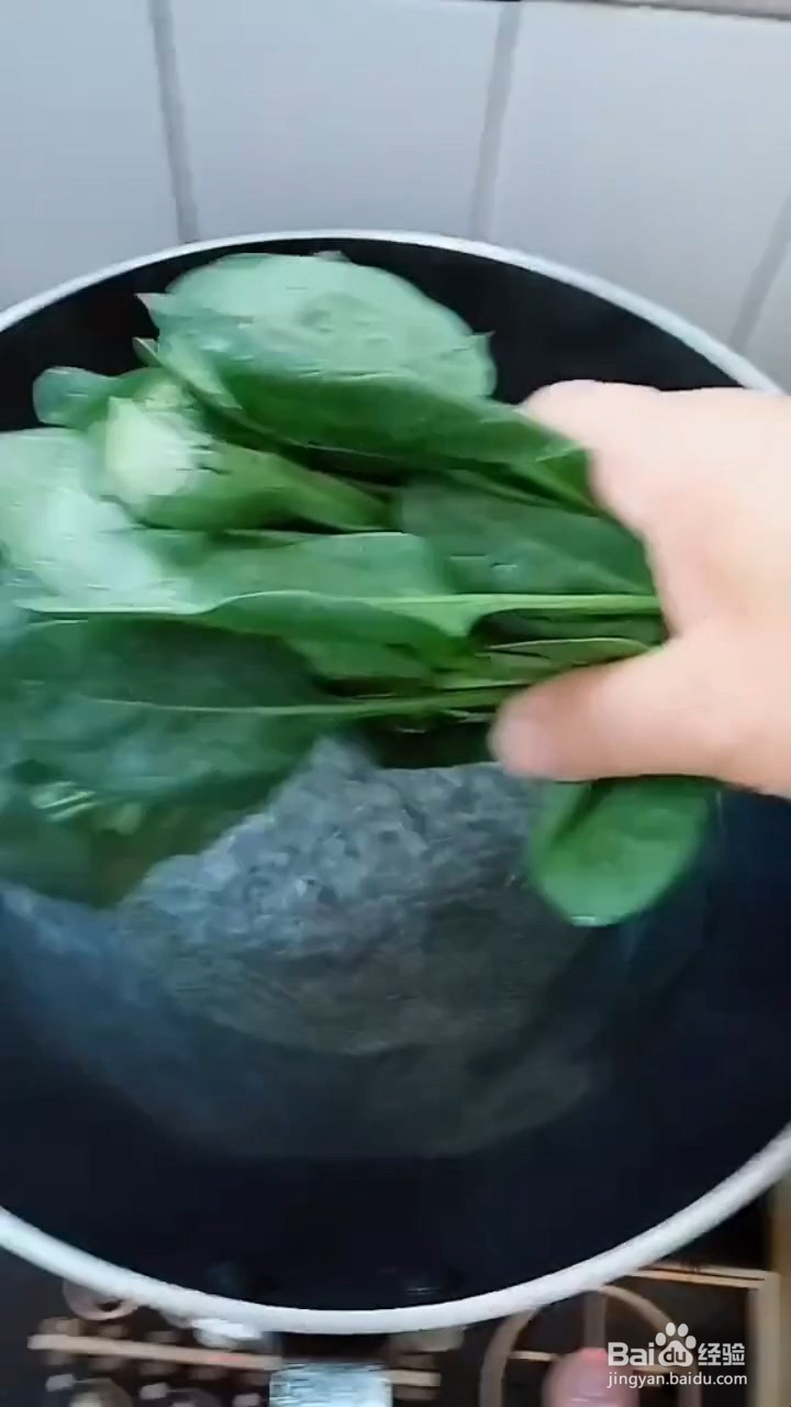在家怎么做菠菜小饼